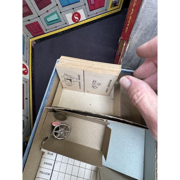 1959 Board game Perry Mason Game - Case of the Missing Suspect Nice! - Picture 8 of 13